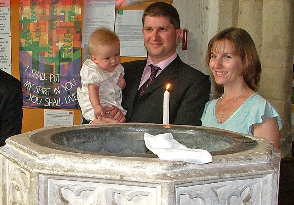 Baptism at Bromham Benefice